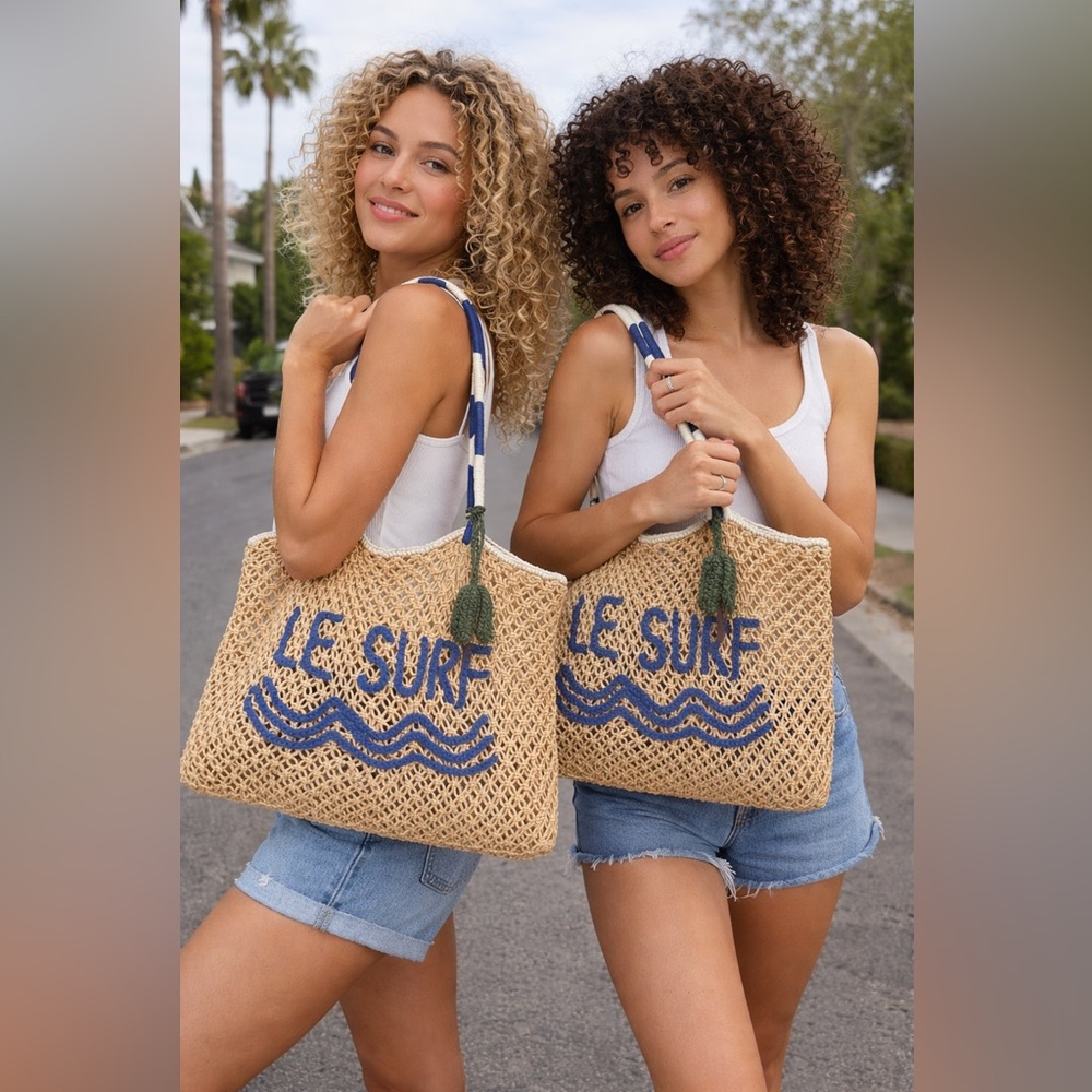 Hershey Le Surf Macrame Tote - Picture 3 of 9